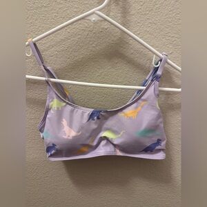 SHEIN Multicolor Dinosaur Print Bikini Two Piece